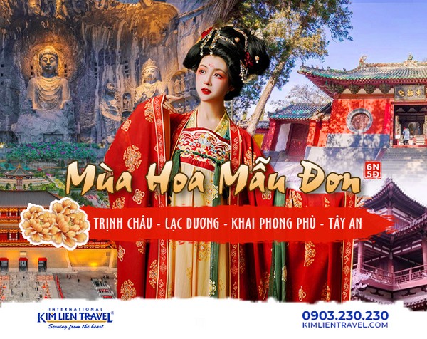 Tour Trịnh Châu - Lạc Dương - Khai Phong Phủ - Tây An 6N5Đ
