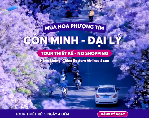 Tour Hà Nội - Côn Minh - Đại Lý 5N4Đ