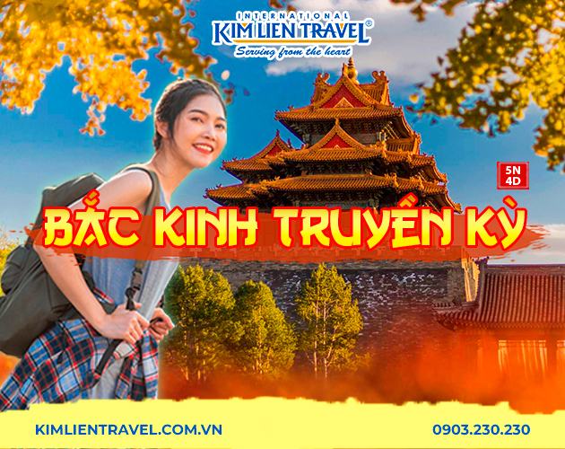 Tour Bắc Kinh - Vạn Lý Trường Thành - Cố Cung - Di Hoà Viên 5N4Đ