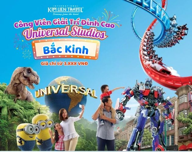 Universal Studios Bắc Kinh - Công Viên Giải Trí Đỉnh Cao