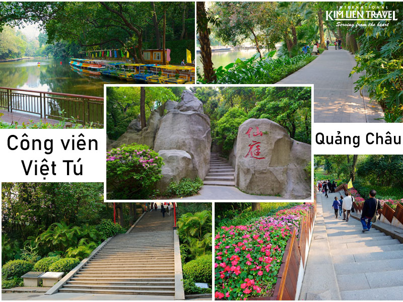 công viên Việt Tú: Công viên to nhất Quảng Châu