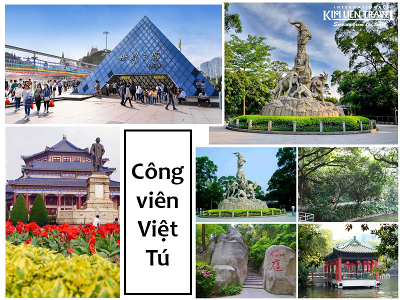 công viên Việt Tú: Công viên to nhất Quảng Châu