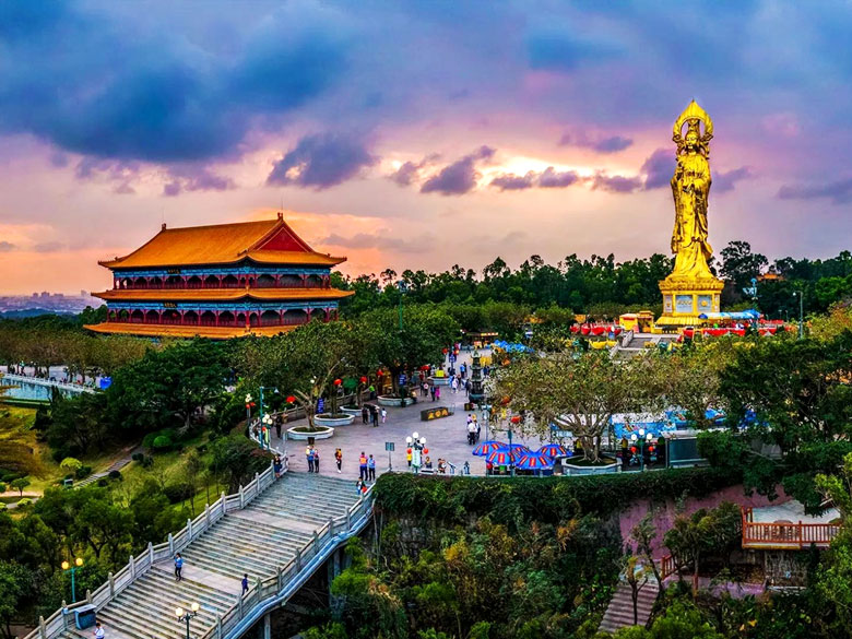 Liên Hoa Sơn: Vườn Quan Âm giữa thành phố Thâm Quyến