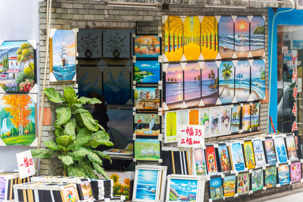 Làng tranh sơn dầu Dafen: Làng 