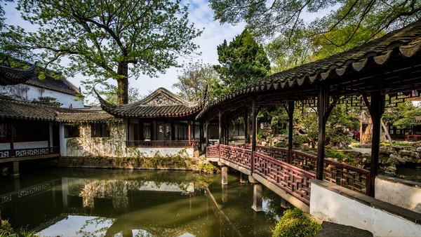 Canglang Pavilion trải rộng trên diện tích 1.08 hecta