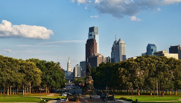 Philadelphia nằm ở tiểu bang Pennsylvania, thuộc vùng Đông Bắc Hoa Kỳ