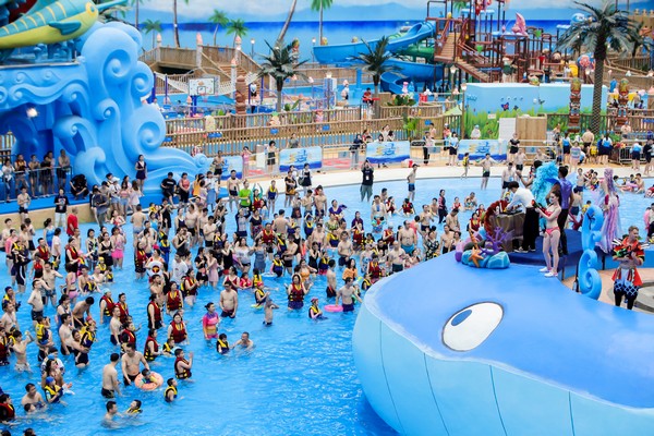 Công viên nước Sunac Water World mang đến cho du khách những trải nghiệm thú vị