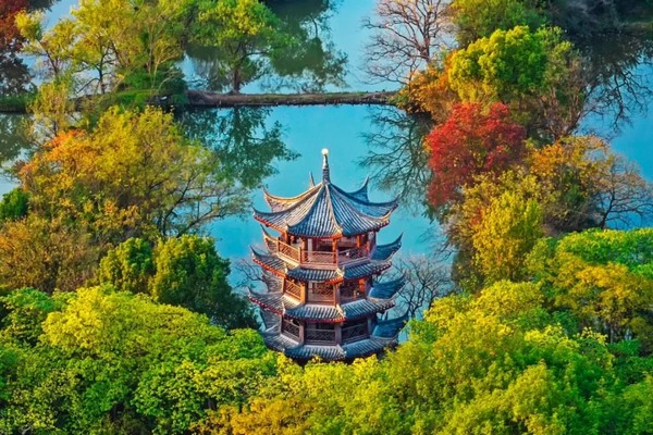 Cảnh sắc tuyệt mỹ tại Công viên Đất ngập nước quốc gia Xixi