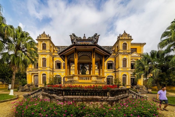 Cung An Định là biểu tượng nghệ thuật giao thoa văn hóa Á – Âu sâu sắc đầu thế kỷ 20