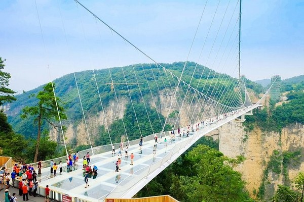 Cây cầu kính huyền thoại, một kỳ quan kiến trúc thách thức mọi giới hạn