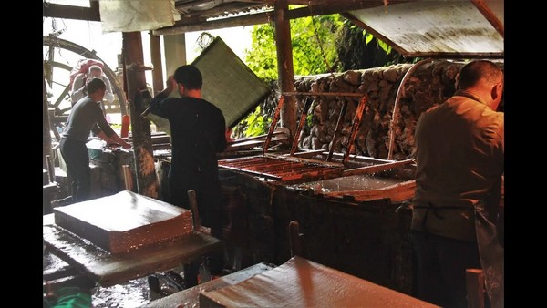 Làng Shiqiao là nơi tập trung các xưởng làm giấy cổ xưa