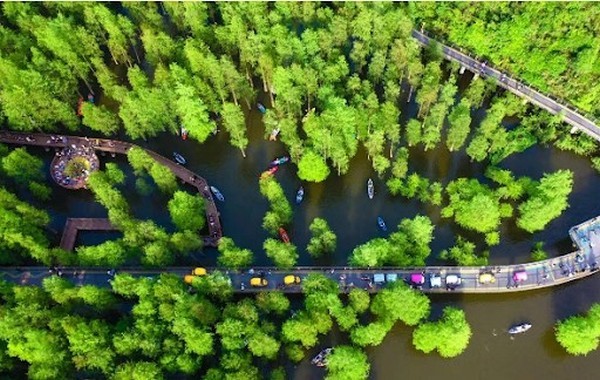 Du khách đến với Hồ Thủy Sinh Thanh Sơn còn có thể tham gia nhiều hoạt động hấp dẫn