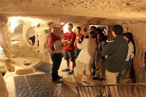 Kaymakli Underground City được xây dựng từ thế kỷ 8-7 TCN