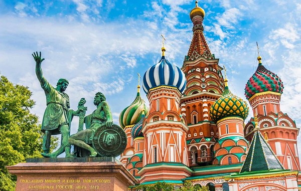 Mùa hè là khoảng thời gian tuyệt vời nhất để du lịch Moscow