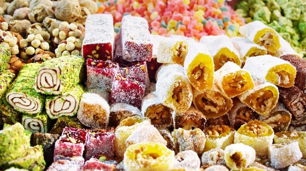 Món kẹo dẻo vô cùng phổ biến và thường được thưởng thức cùng với trà hoặc cà phê nóng