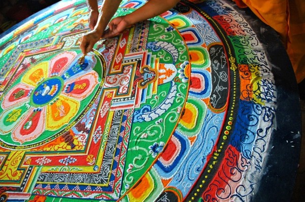 Mandala còn được nhìn nhận qua ba kiểu tập hợp Chư Tôn