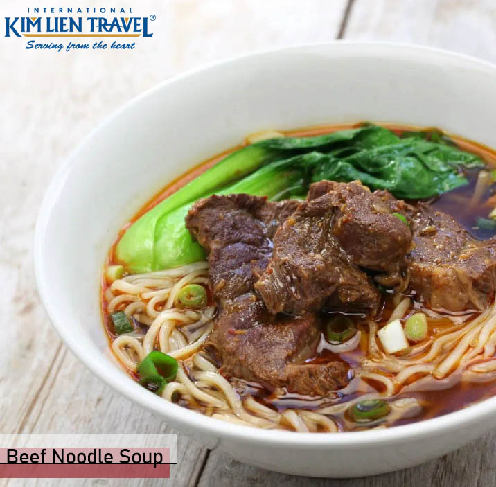 Mì bò Đài Loan (Beef Noodle Soup (Niu Rou Mian 牛肉麵)