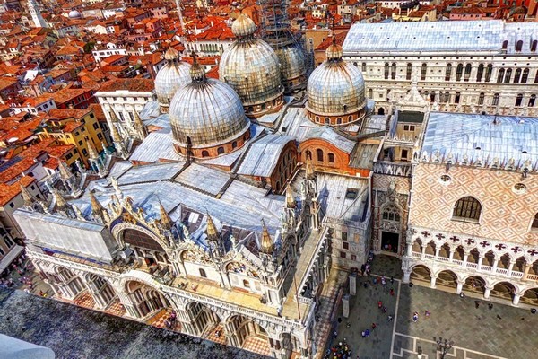 Vương cung thánh đường Thánh Marco - Kiệt tác kiến trúc Byzantine