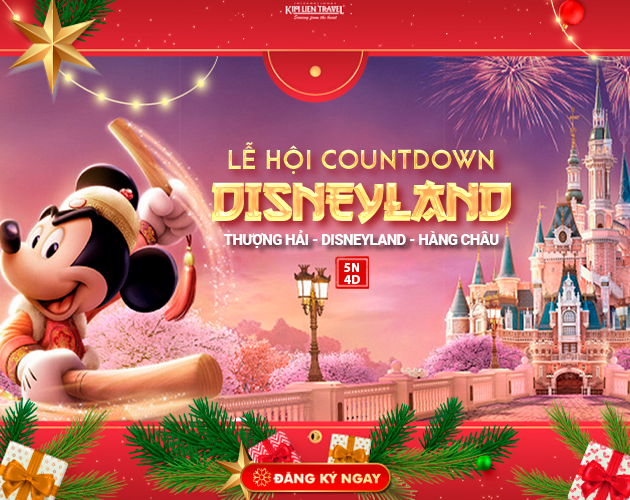 Tour Thượng Hải Disneyland - Hàng Châu 5N4Đ (Đón Năm Mới 2025)