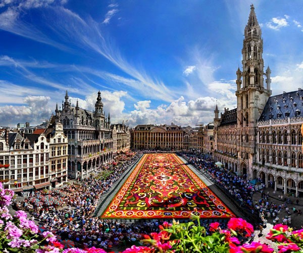 Thời điểm lý tưởng nhất để khám phá Brussels chính là từ tháng 3 đến tháng 5