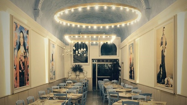 Osteria i Santi là nhà hàng tầm trung tọa lạc gần Tháp nghiêng Pisa