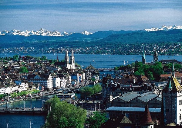 Thành phố Zurich, một điểm đến quyến rũ trên bản đồ du lịch Thụy Sĩ
