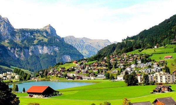 Thị trấn Engelberg là một viên ngọc quý của Thụy Sĩ.
