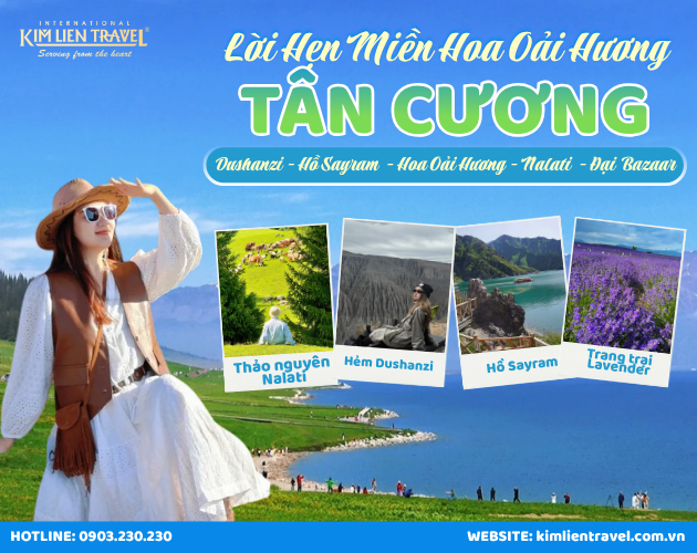 Tour Bắc Tân Cương: Hà Nội - Urumqi - Nalati - Sayram - Bole - Sa Mạc Muttar - Hẻm Dushanzi - Thiên Sơn Thiên Trì - Hỏa Diệm Sơn 8N7Đ (Bay CZ)