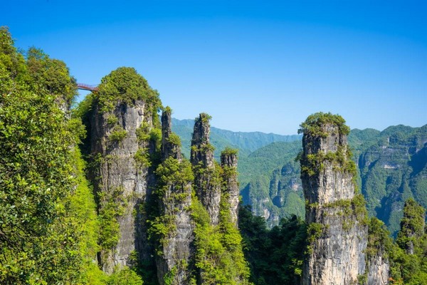 Núi Vũ Long gồm năm đỉnh núi chính, mỗi đỉnh mang một hình dáng độc đáo