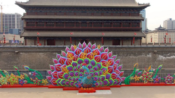 Tường thành Tây An là biểu tượng của người dân nơi đây