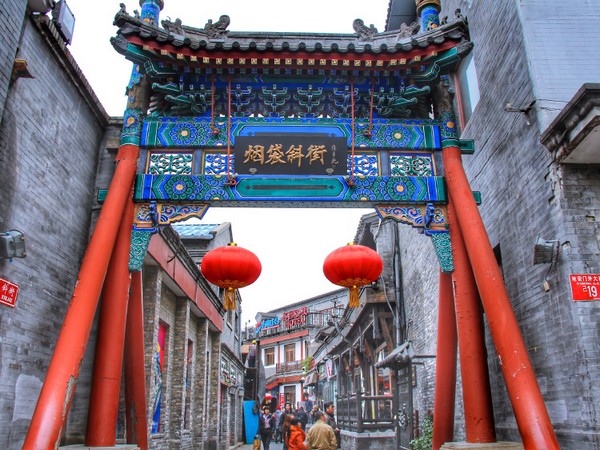 Check-in phố Yandai Xiejie - Hẻm phố đi bộ thương mại Bắc Kinh