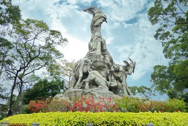 Đến Quảng Châu chiêm ngưỡng Tượng Ngũ Dương nổi danh Trung Hoa