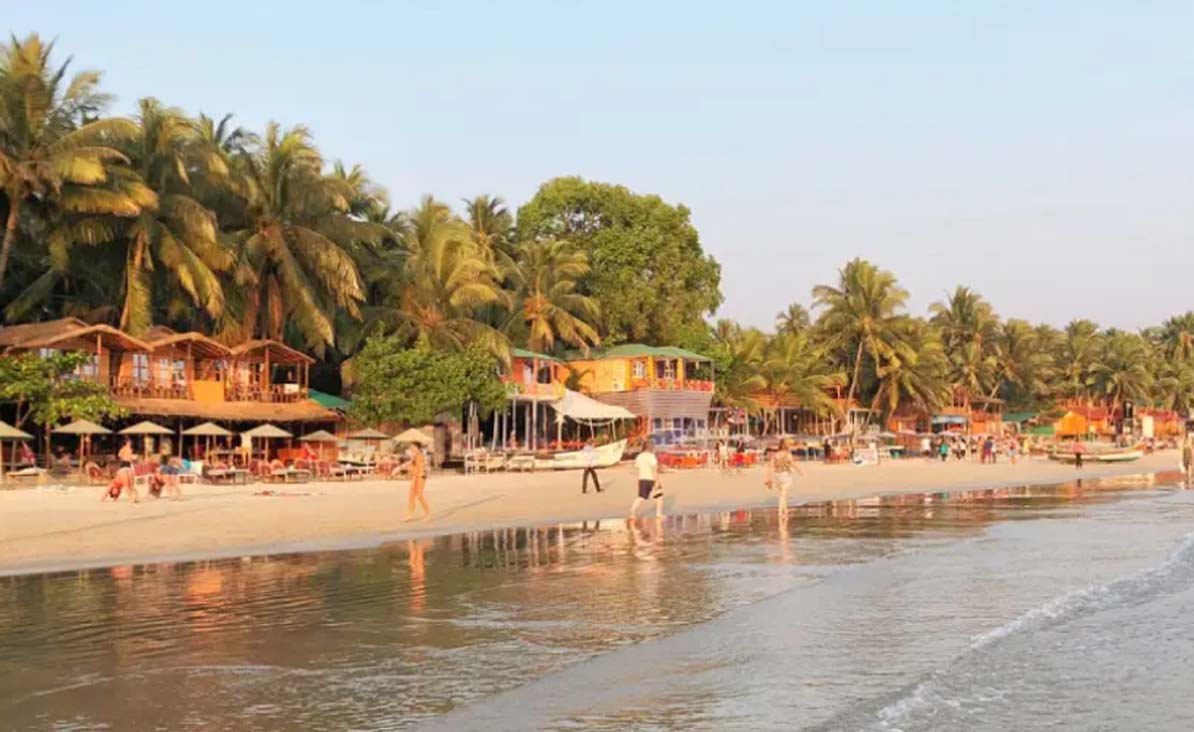 Bãi biển Pololem - du lịch Ấn Độ