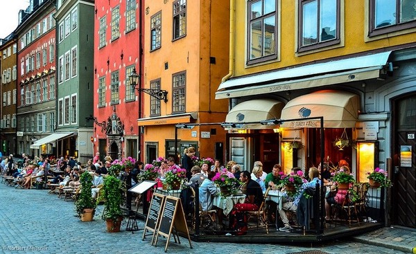 Phố cổ Gamla Stan là trái tim của Stockholm