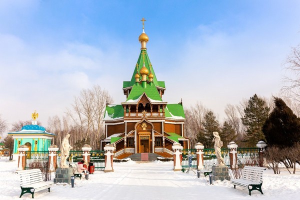 Quang cảnh tại Volga Manor thay đổi ngoạn mục theo từng mùa