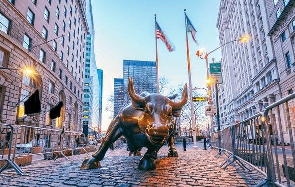 Bạn có thể dễ dàng tìm thấy Bò tót Charging Bull tại Khu Tài chính sầm uất
