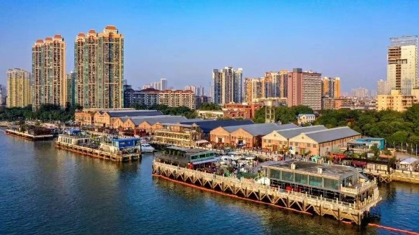 Cảng thương mại Taikoo Wharf là một biểu tượng văn hóa độc đáo