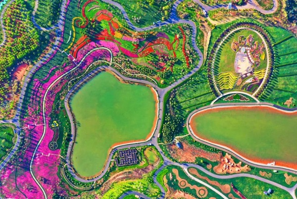 Công viên Thái Bình Hồ mang vẻ đẹp tựa tiên cảnh chốn nhân gian