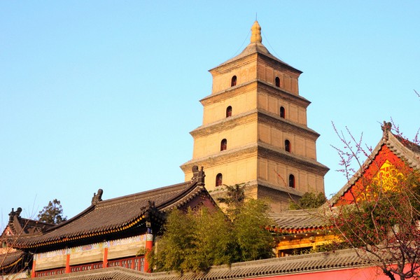 Xian Buddhist sanctuaries – Big Wild Goose Pagoda