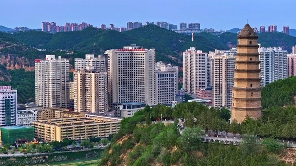 Diên An kiêu hãnh tọa lạc ở phía bắc tỉnh Thiểm Tây