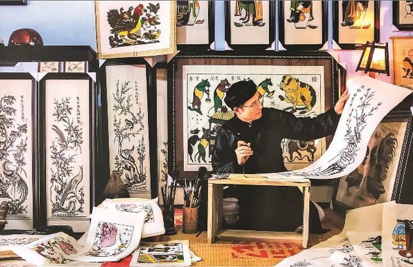 Làng Tranh Đông Hồ mang đến cho du khách những trải nghiệm thú vị