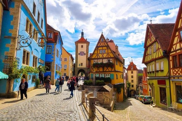 Rothenburg: thị trấn lãng mạn nhất nước Đức