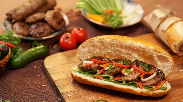 Bánh mì Hà Nội là món ăn nhanh phổ biến