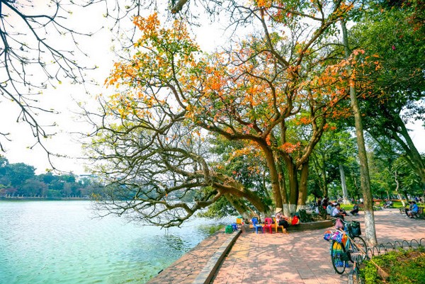 Mùa thu Hà Nội được nhiều người ca ngợi là thời điểm đẹp nhất trong năm