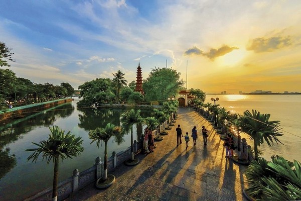 Mùa hè ở Hà Nội có thể khá oi bức