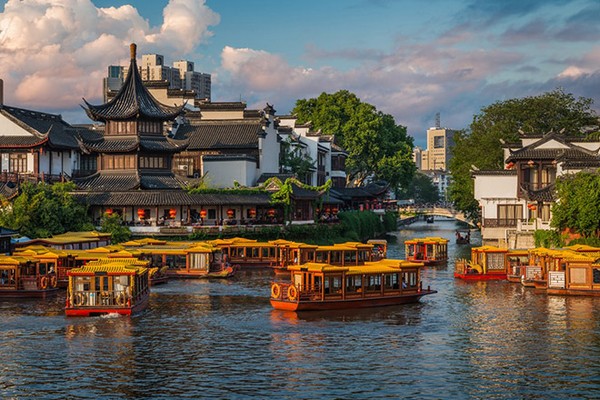 Sông Tần Hoài - Du lịch Nam Kinh