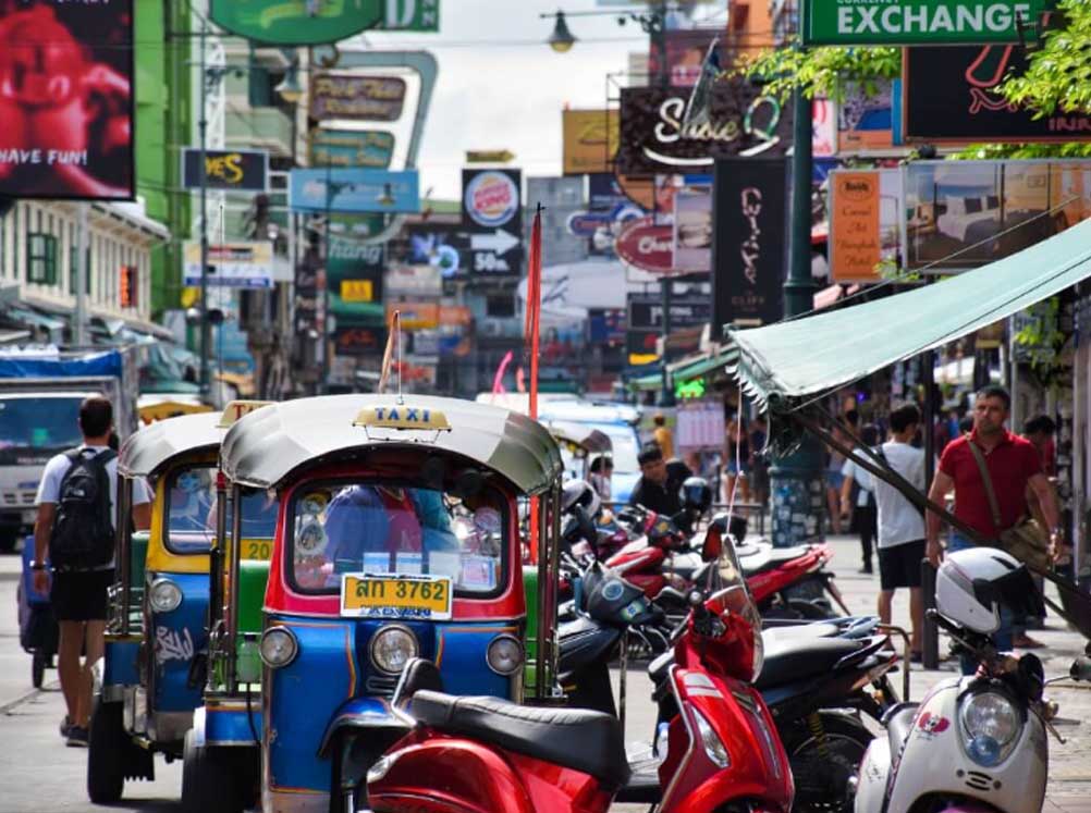 Đường Khaosan, Bangkok