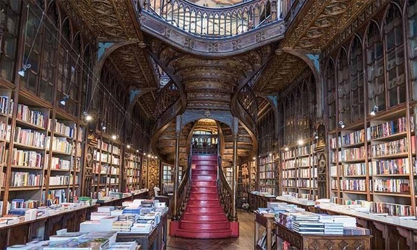 Hiệu sách Livraria Lello là một điểm đến hấp dẫn
