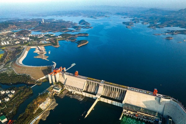 Hồ chứa Đan Giang Khẩu được đặt tên theo con sông Đan Giang