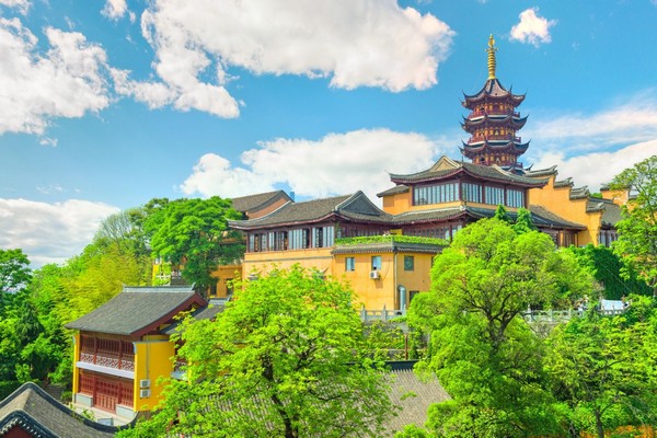 Ngắm nhìn Jiming Temple từ trên cao